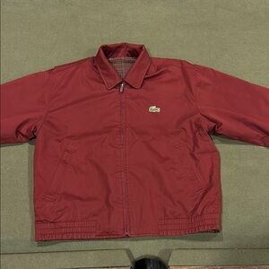 Lacoste Red Jacket